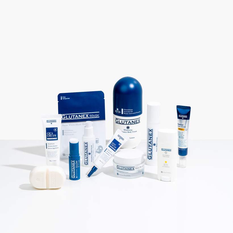 Glutanex professional skincare range